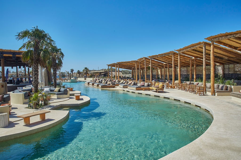 Louis Vuitton Takes Over The Pool At Zuma Mykonos